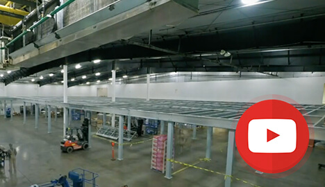 Watch a time-lapse video of an equipment platform installation