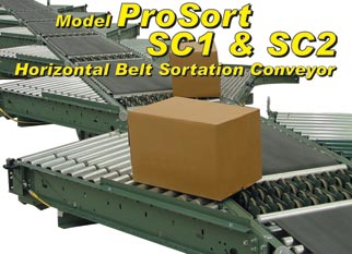 Horizontal Belt Sortation Conveyor